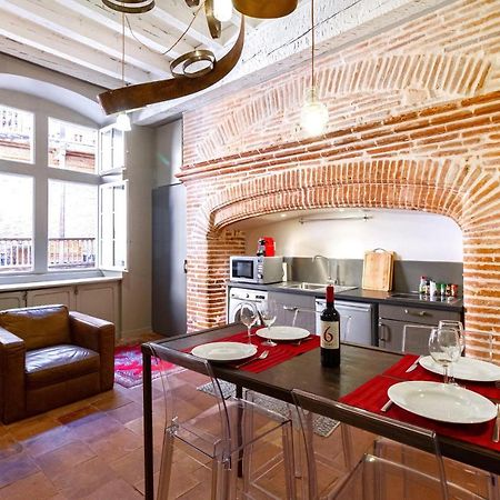 Апартаменты Duplex Climatise Dans Un Monument Historique Тулуза Экстерьер фото